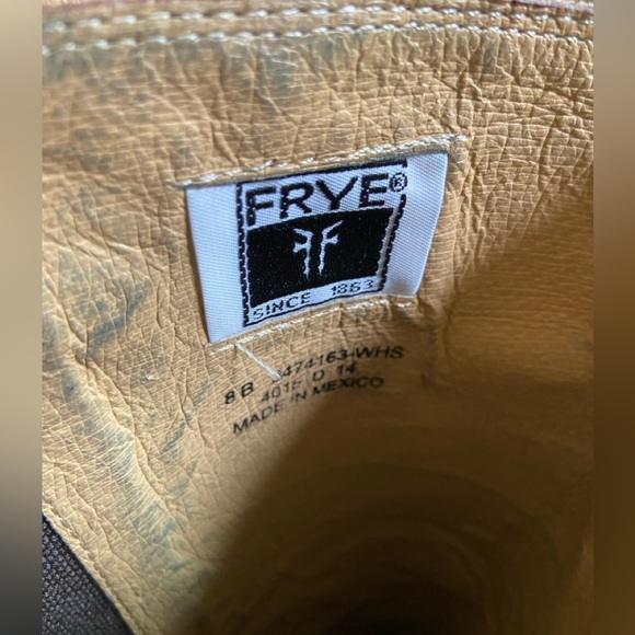 Frye Molly gore tall boot, Whiskey, size 8 - Picture 7 of 10